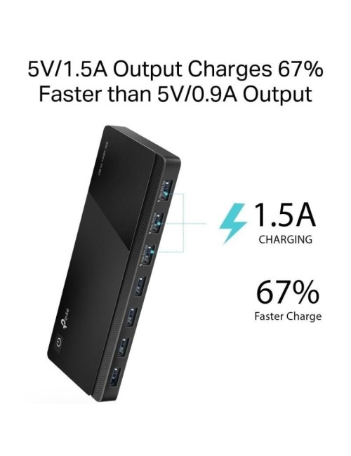 Hub USB 3.0 TP-Link UH700/ 7xUSB/ 1xMicroUSB DC/ Negro
