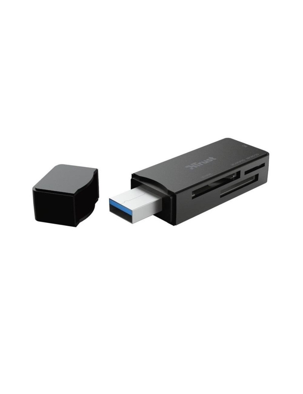Lector de Tarjetas Externo Trust Nanga 21935/ USB 3.1