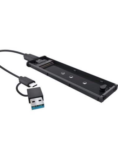 Caja Externa para Disco SSD M.2 Trust 25806/ USB 3.2 Gen2/ Sin tornillos