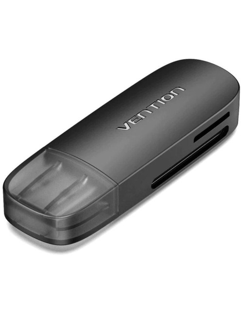 Lector de Tarjetas Externo Vention CLEB0/ USB 2.0