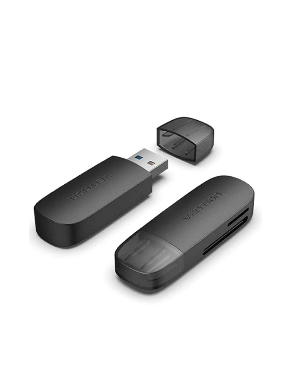 Lector de Tarjetas Externo Vention CLEB0/ USB 2.0
