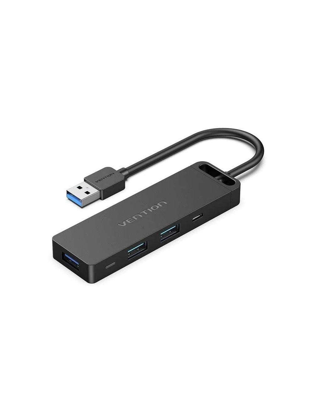 Hub USB 3.0 Vention CHVBB/ 3xUSB/ 1xMicroUSB PD/ 1xLector Tarjetas