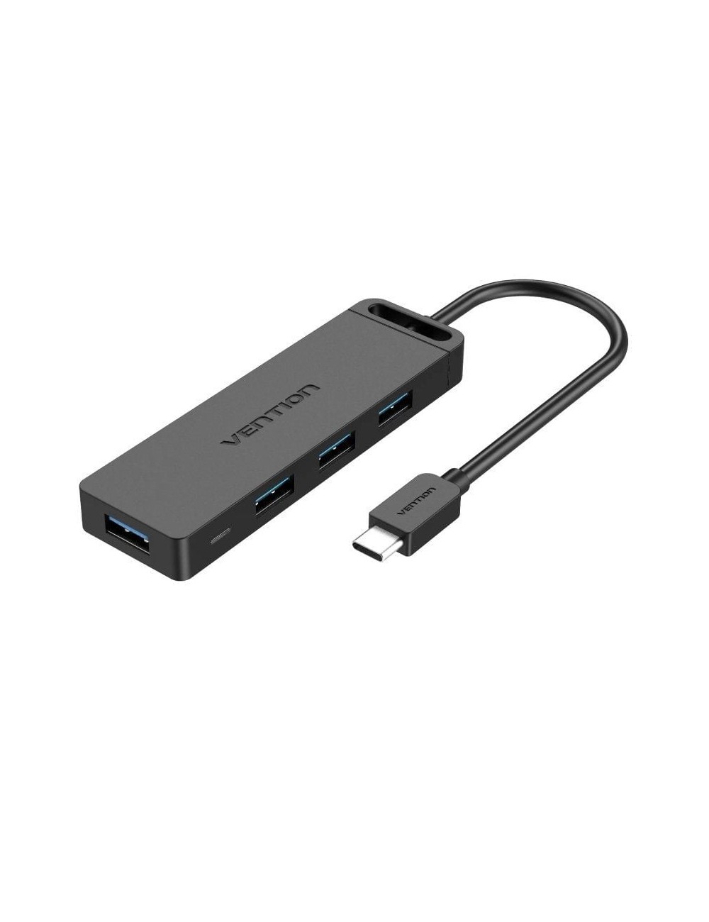 Hub USB Tipo-C Vention TGKBB/ 4xUSB/ 1xMicroUSB PD