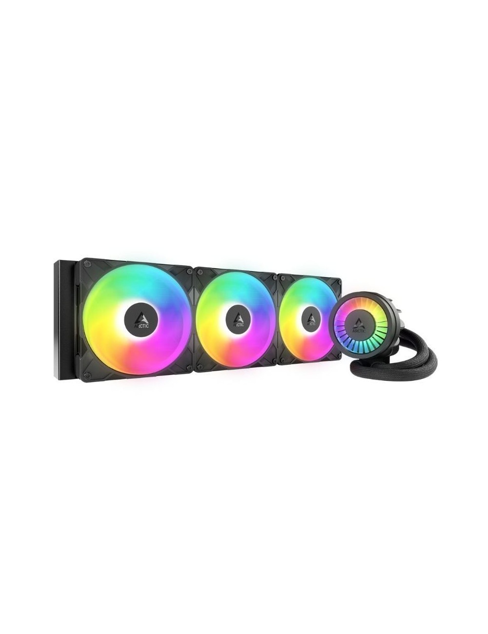 Sistema de Refrigeración Líquida Arctic Liquid Freezer III Pro 420 A-RGB/ Negro