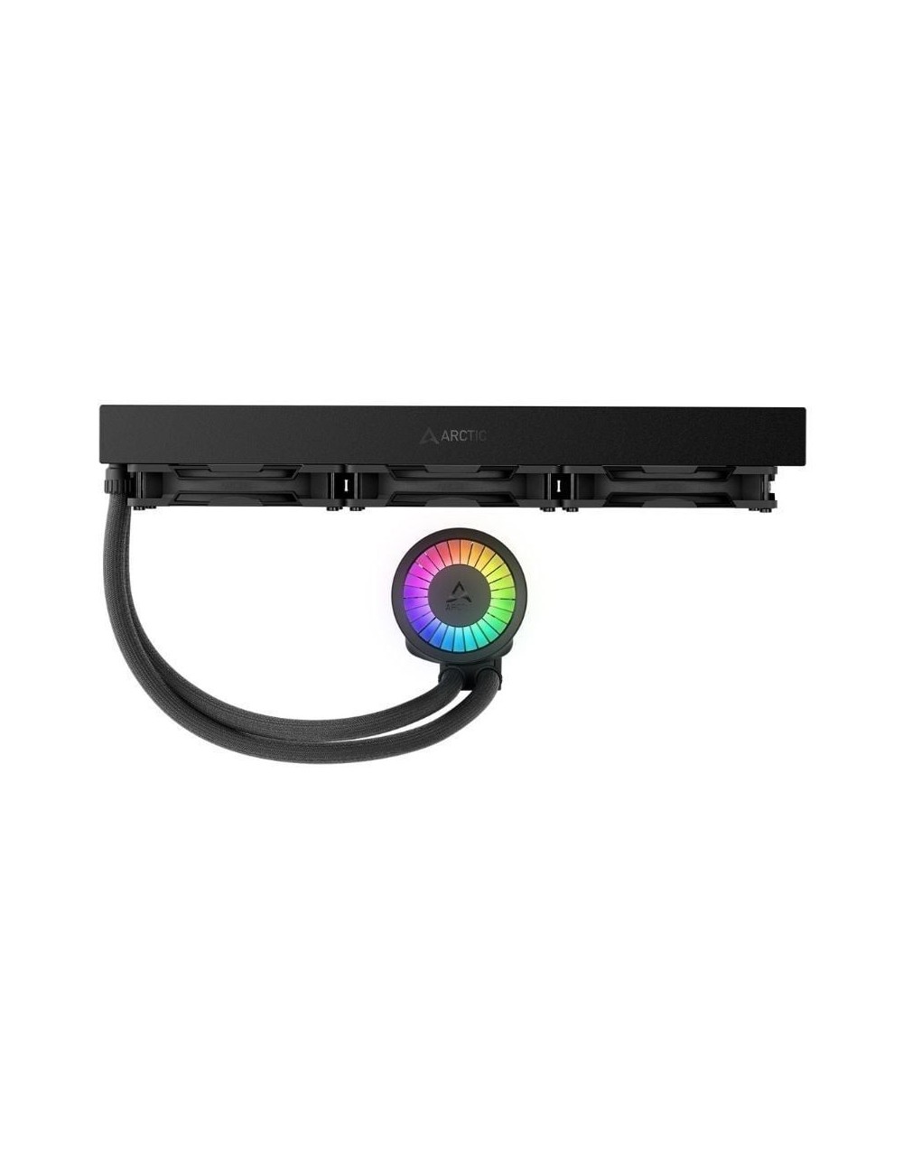 Sistema de Refrigeración Líquida Arctic Liquid Freezer III Pro 420 A-RGB/ Negro