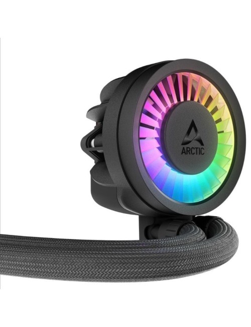 Sistema de Refrigeración Líquida Arctic Liquid Freezer III Pro 420 A-RGB/ Negro