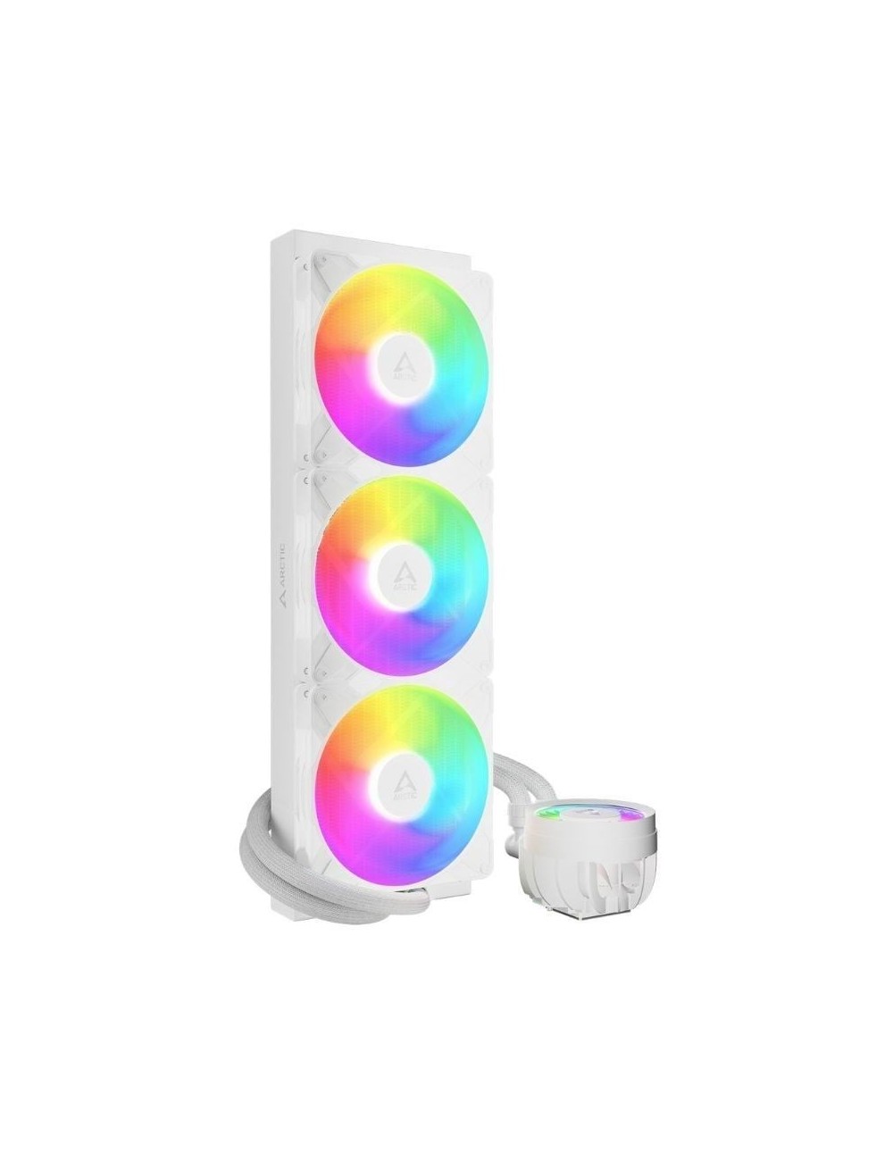 Sistema de Refrigeración Líquida Arctic Liquid Freezer III Pro 420 A-RGB/ Blanco