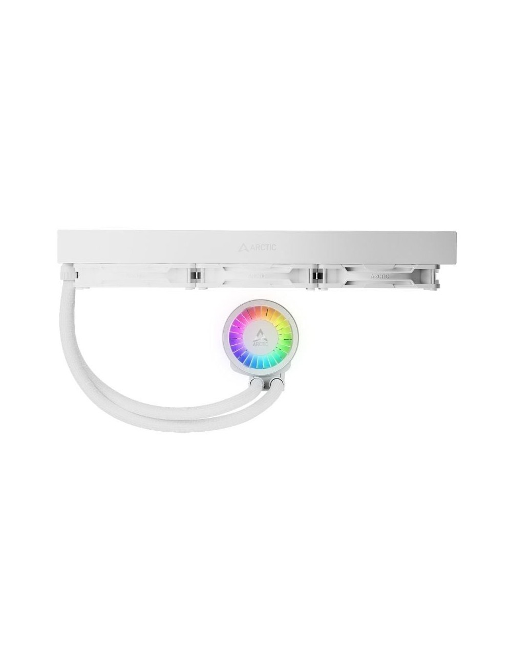 Sistema de Refrigeración Líquida Arctic Liquid Freezer III Pro 420 A-RGB/ Blanco