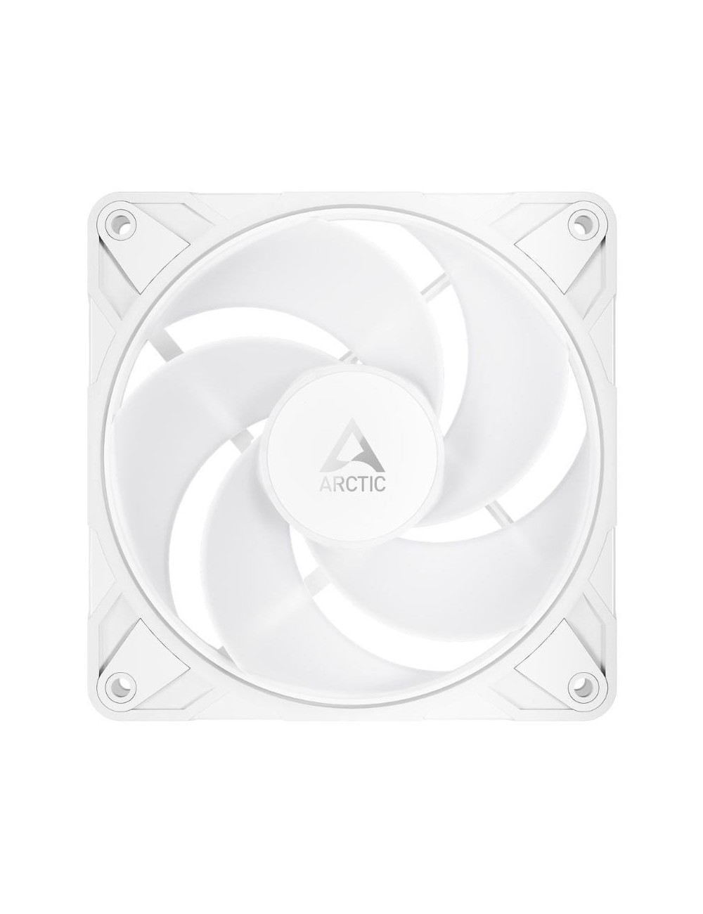 Pack de 3 Ventilador Arctic P12 Pro Reverse A-RGB/ 12cm/ Blanco