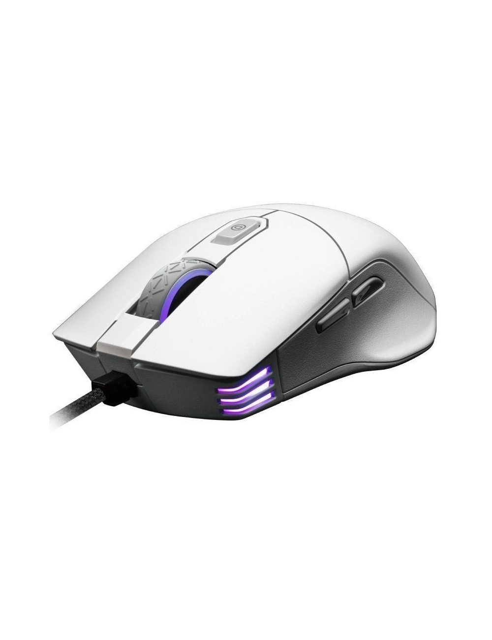 Ratón Gaming EVGA X12/ Hasta 16000 DPI/ Blanco