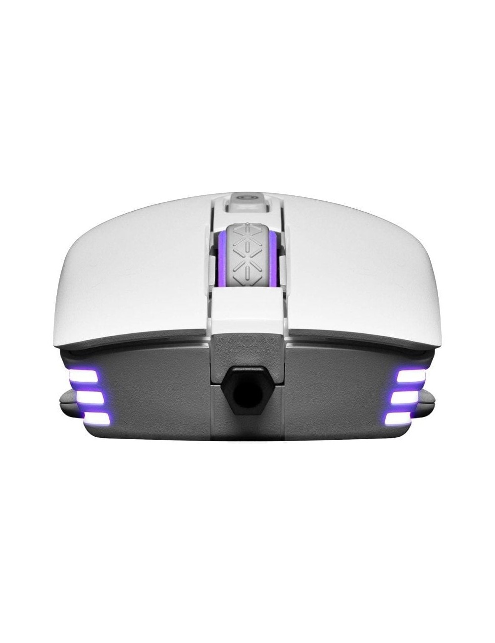 Ratón Gaming EVGA X12/ Hasta 16000 DPI/ Blanco