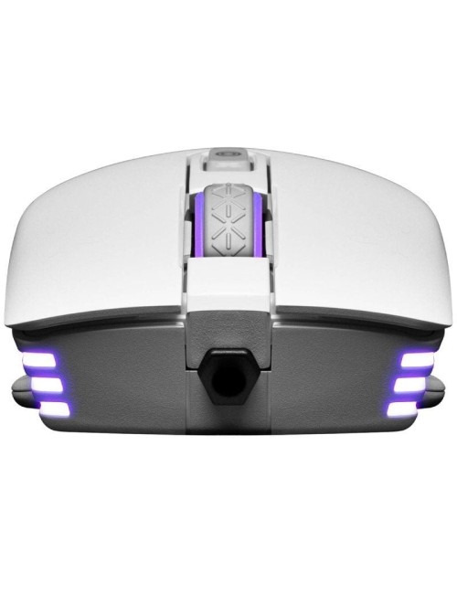 Ratón Gaming EVGA X12/ Hasta 16000 DPI/ Blanco