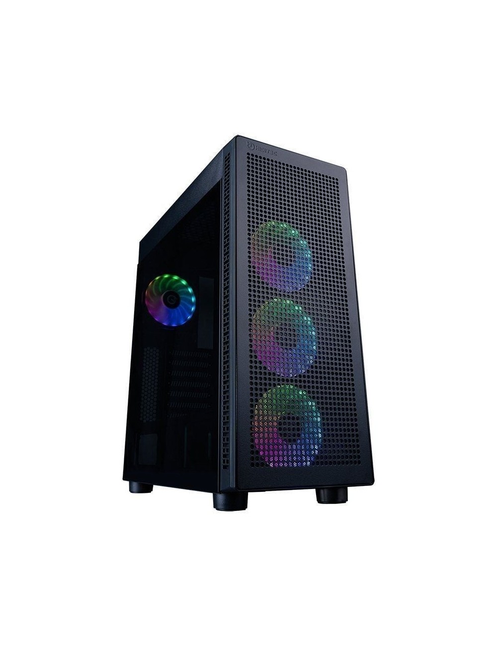 Caja Gaming Semitorre Hiditec H1 Air ARGB