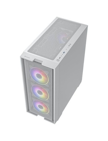Caja Gaming Torre Hiditec H2 Air ARGB/ Blanca