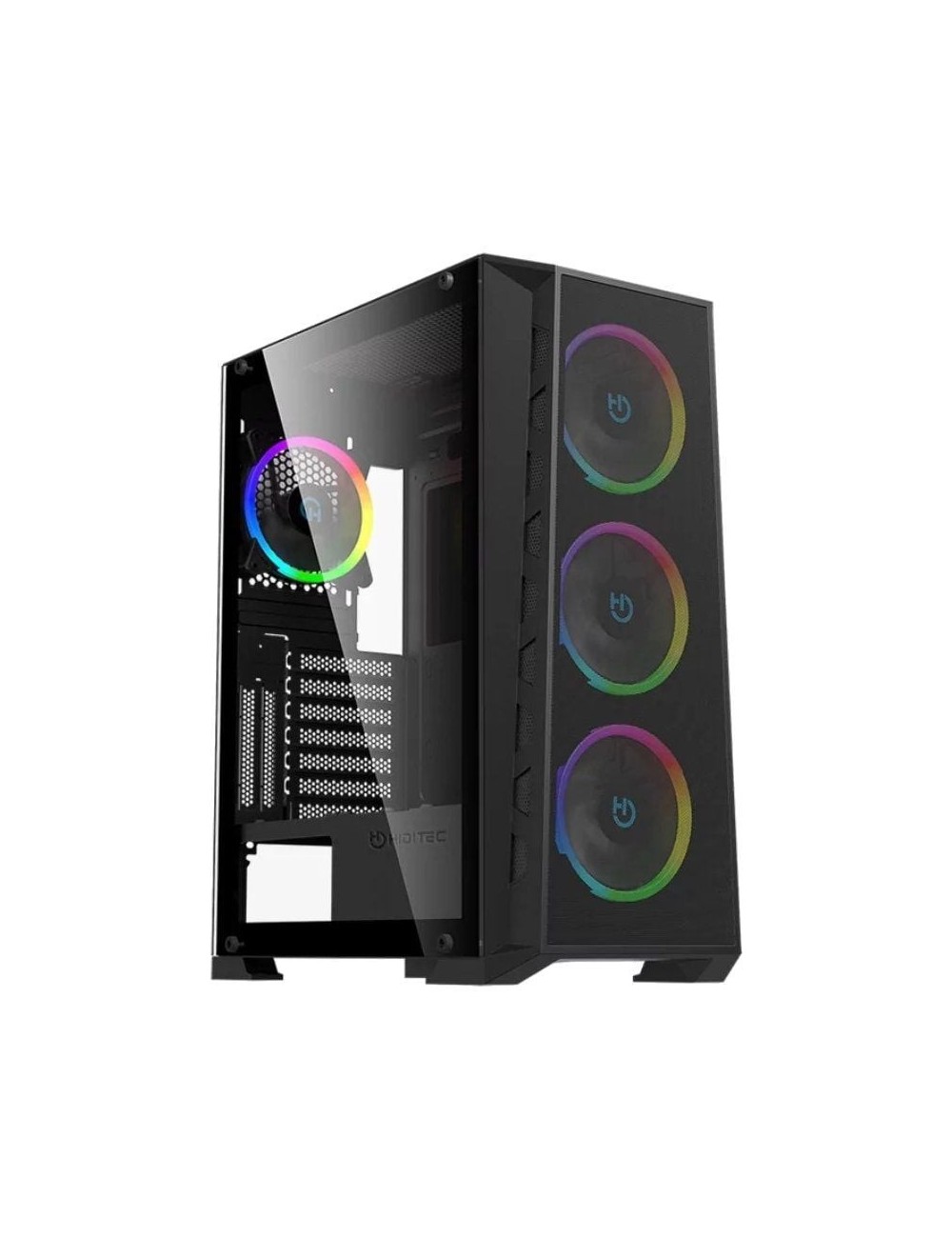 Caja Gaming Semitorre Hiditec MH12 METAL MESH