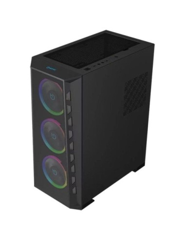 Caja Gaming Semitorre Hiditec MH12 METAL MESH