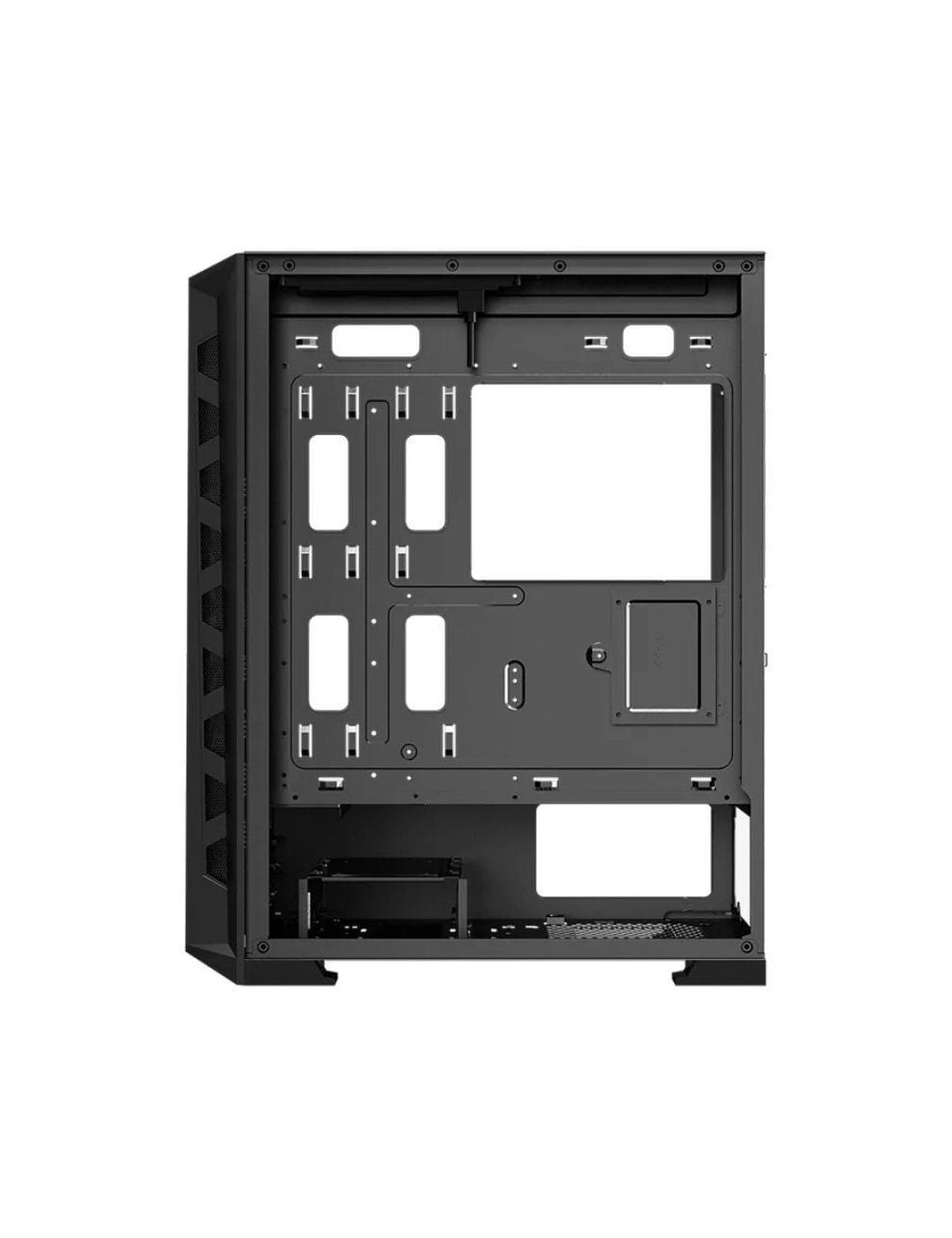 Caja Gaming Semitorre Hiditec MH12 METAL MESH