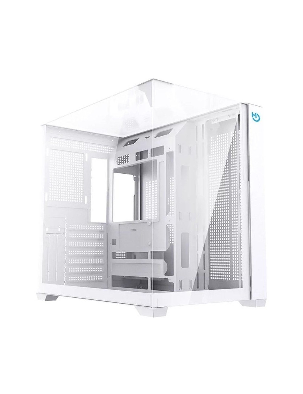 Caja Gaming Semitorre Hiditec SKY/ Blanca