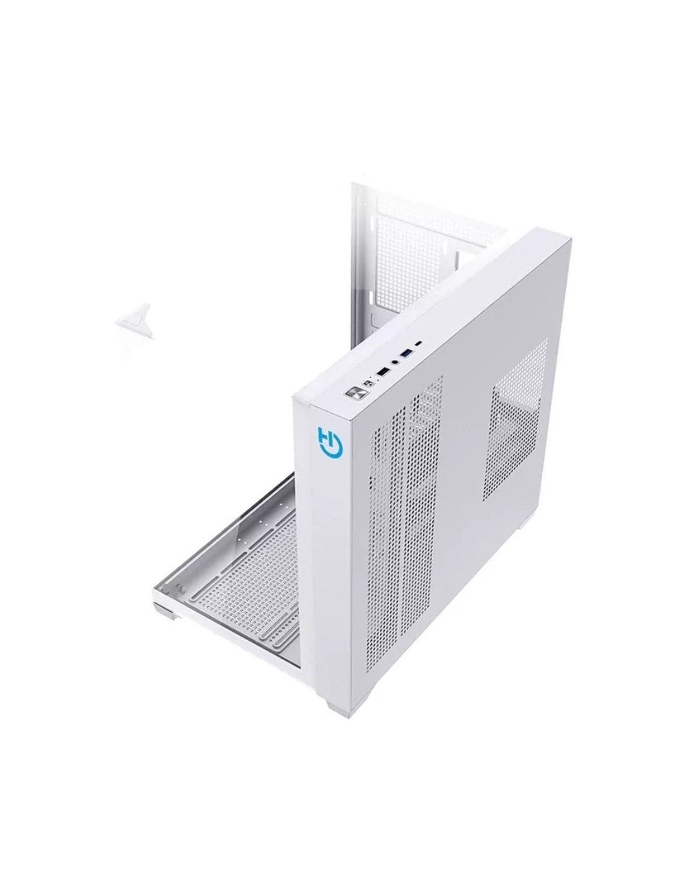 Caja Gaming Semitorre Hiditec SKY/ Blanca