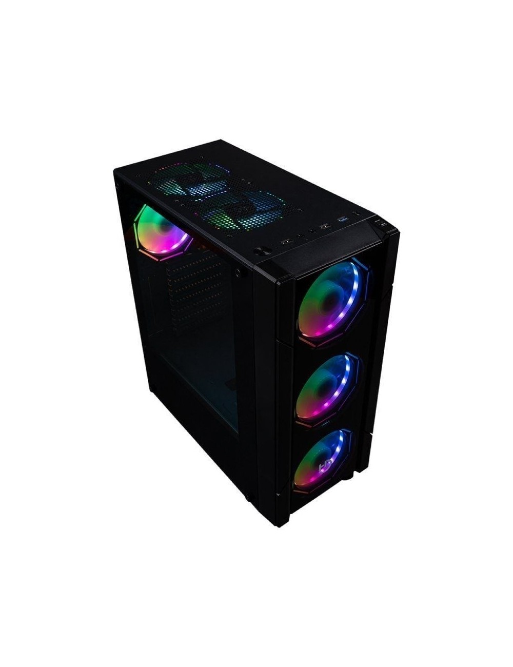 Caja Gaming Semitorre Hiditec V30 ARGB
