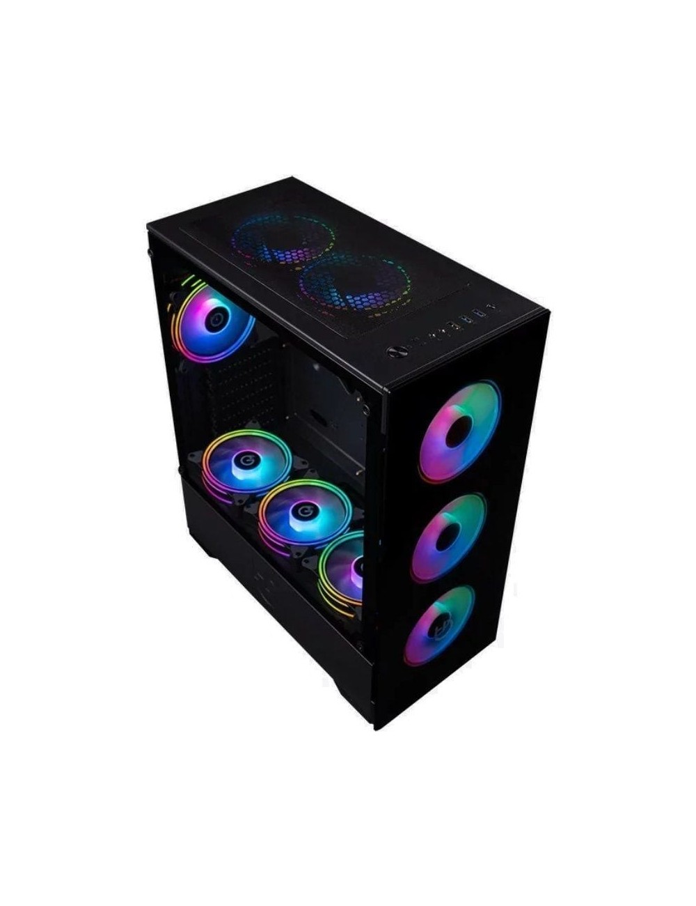 Caja Gaming Semitorre Hiditec Z20 Aura