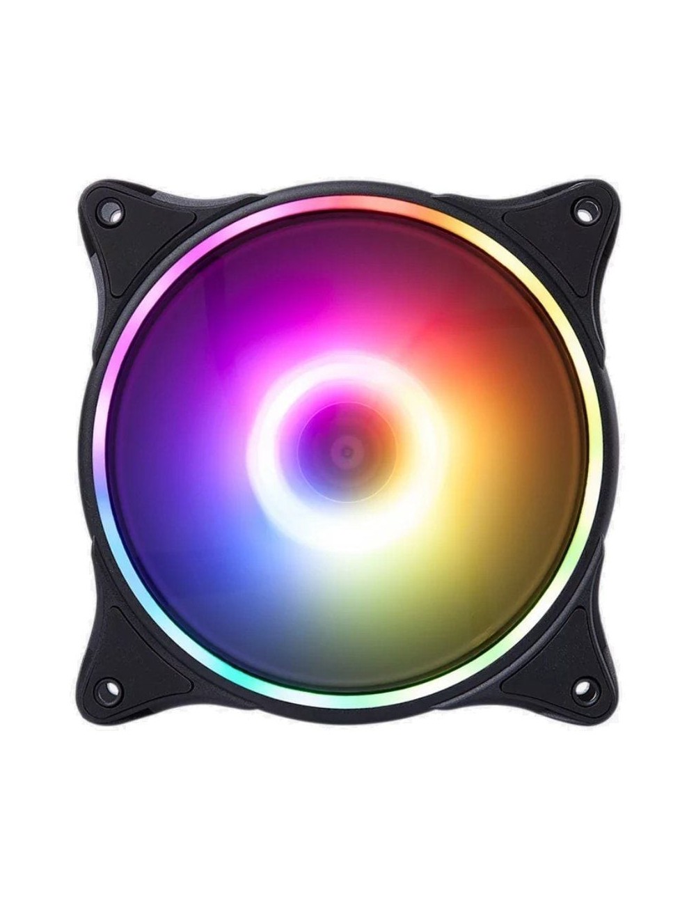 Ventilador Hiditec N18 ARGB/ 12cm/ Negro