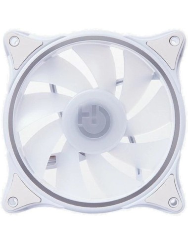Ventilador Hiditec N18 ARGB/ 12cm/ Blanco