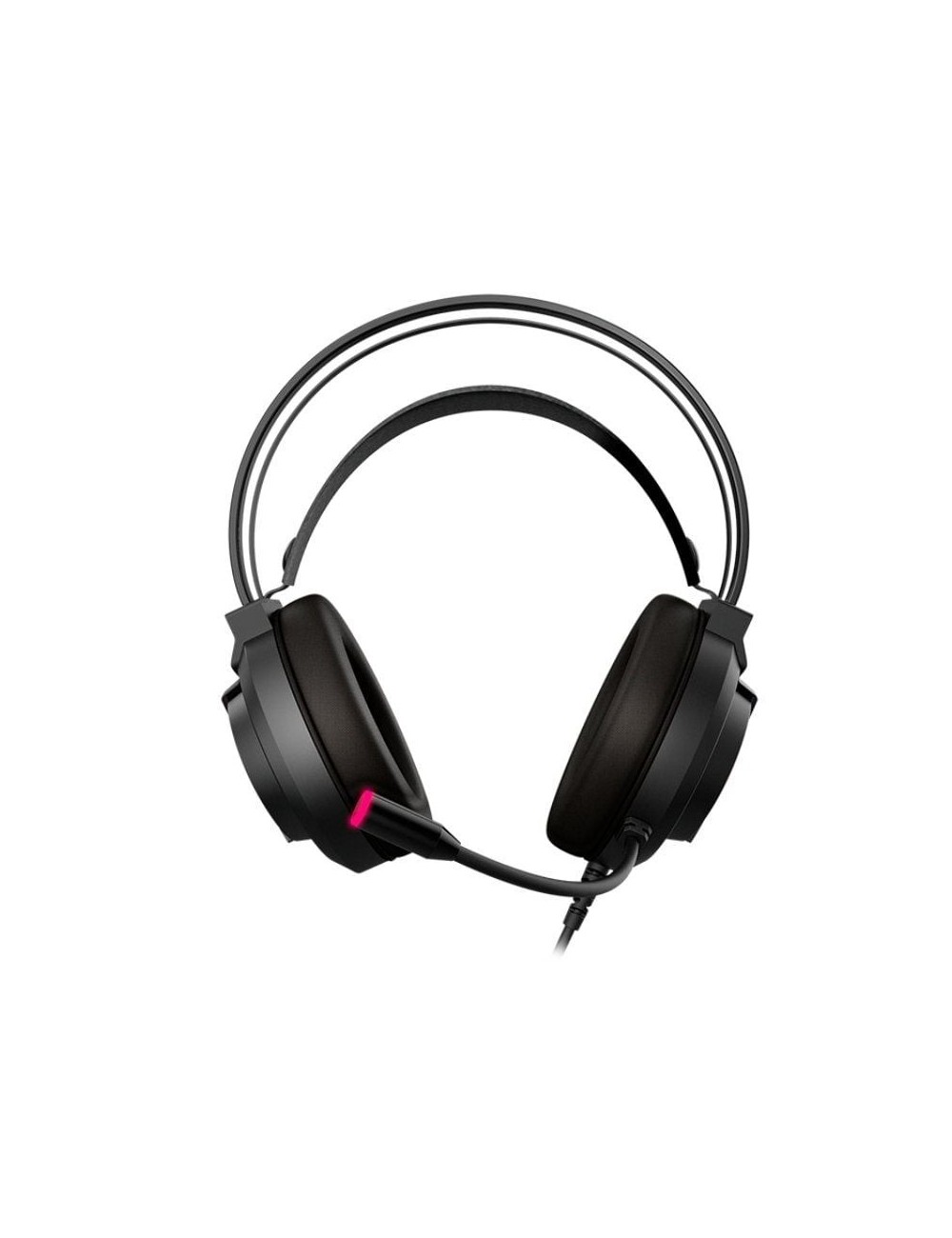Auriculares Gaming con Micrófono Krom Kappa/ Jack 3.5/ USB 2.0/ Negros