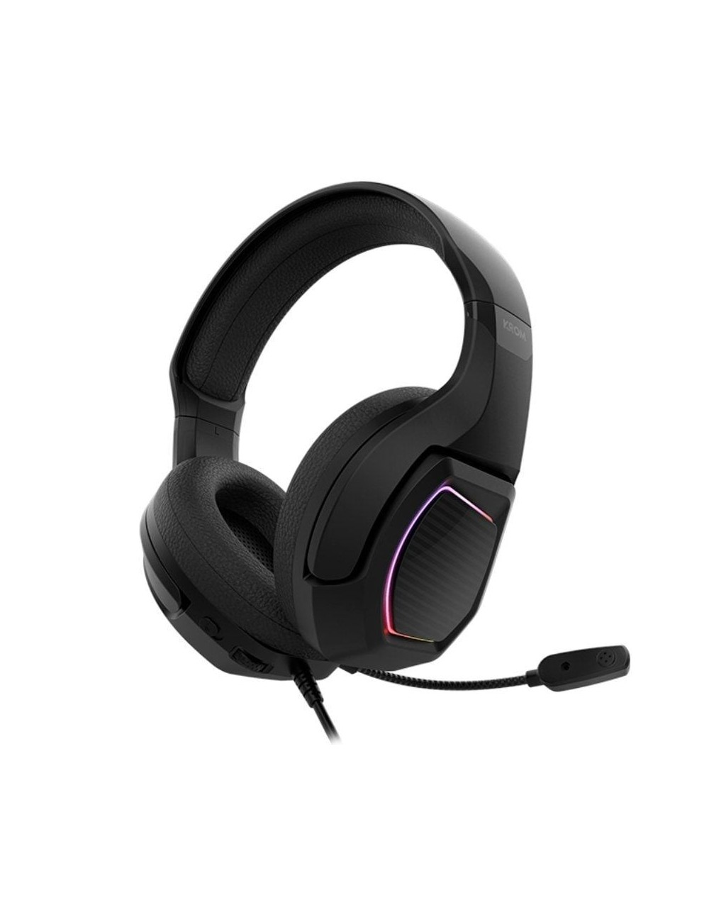 Auriculares Gaming con Micrófono Krom Kopa 7.1/ USB 2.0/ Negros