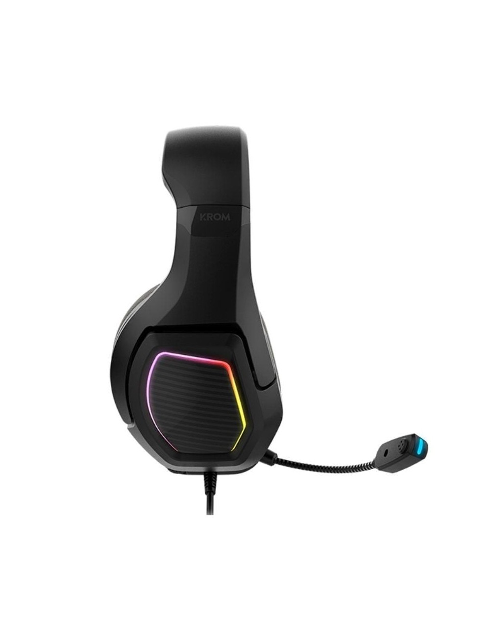 Auriculares Gaming con Micrófono Krom Kopa 7.1/ USB 2.0/ Negros