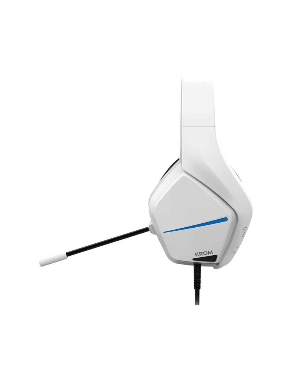 Auriculares Gaming con Micrófono Krom Kopa Move/ Jack 3.5/ Blancos