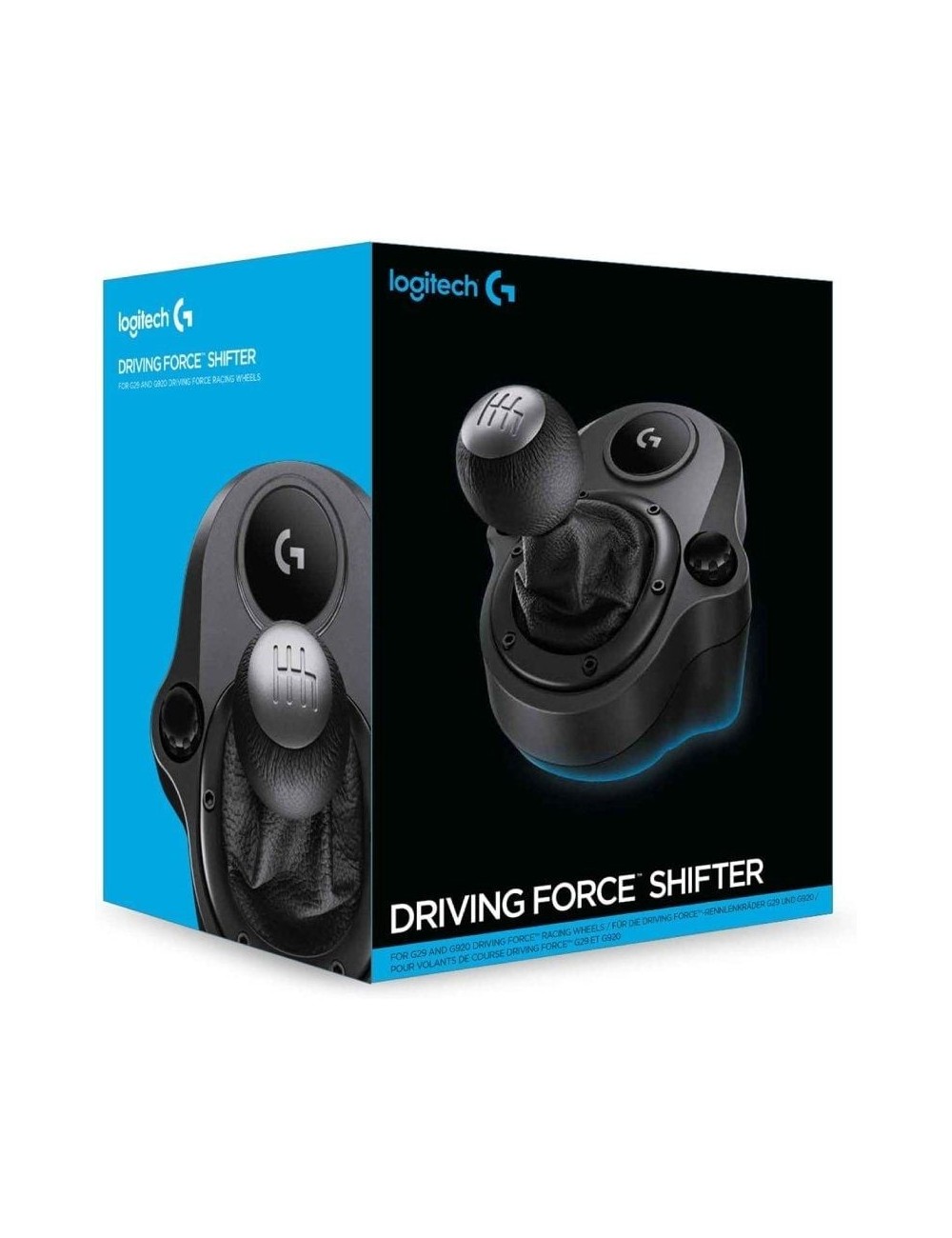 Palanca de Cambio Logitech Driving Force Shifter para Volantes G293 - G920 y G29/ 6 Velocidades