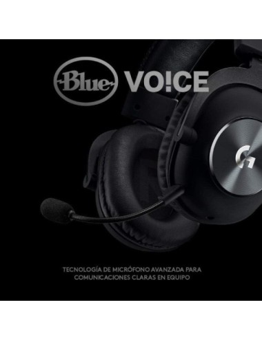 Auriculares Gaming con Micrófono Logitech G Pro X/ Jack 3.5/ USB/ Negros
