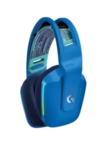 Auriculares Gaming Inalámbricos con Micrófono Logitech G733/ Azules