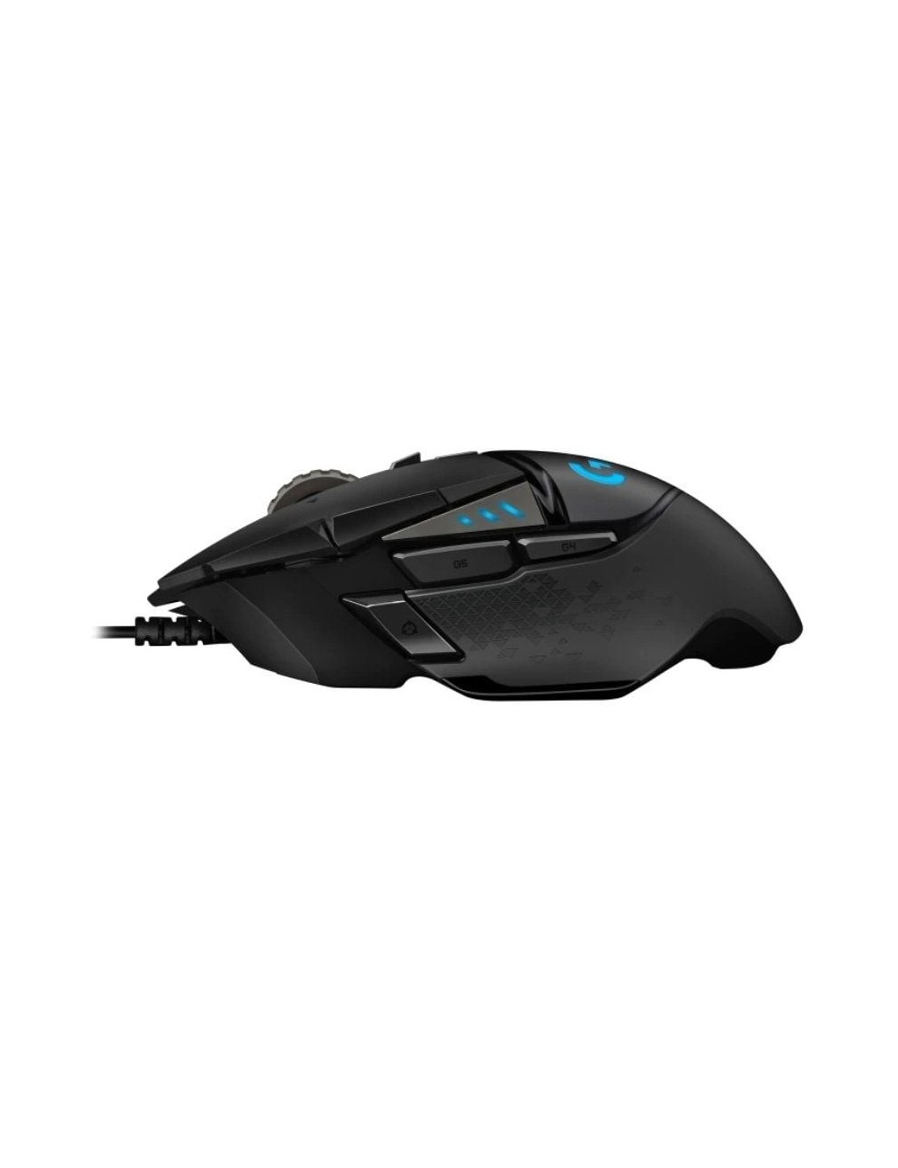 Ratón Gaming Logitech G502 Hero/ Hasta 25600 DPI/ Negro