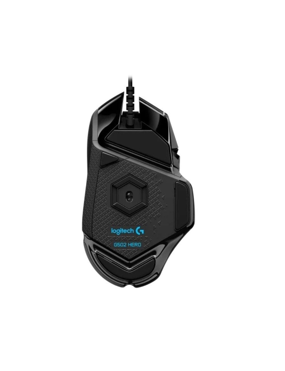 Ratón Gaming Logitech G502 Hero/ Hasta 25600 DPI/ Negro