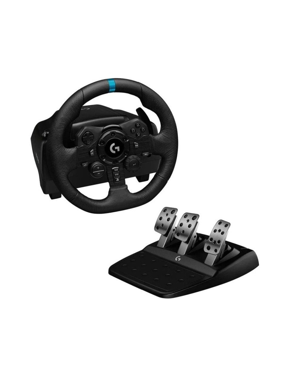 Volante con Pedales Logitech G923 TrueForce para PlayStation PS5/ PC