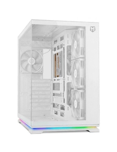Caja Gaming Semitorre Nox Hummer Galaxy/ Blanca