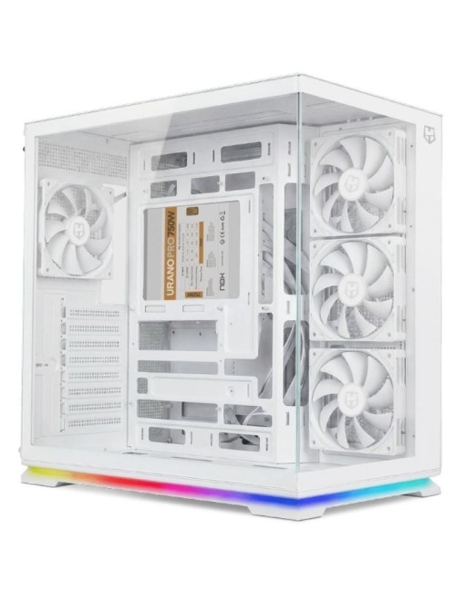 Caja Gaming Semitorre Nox Hummer Galaxy/ Blanca