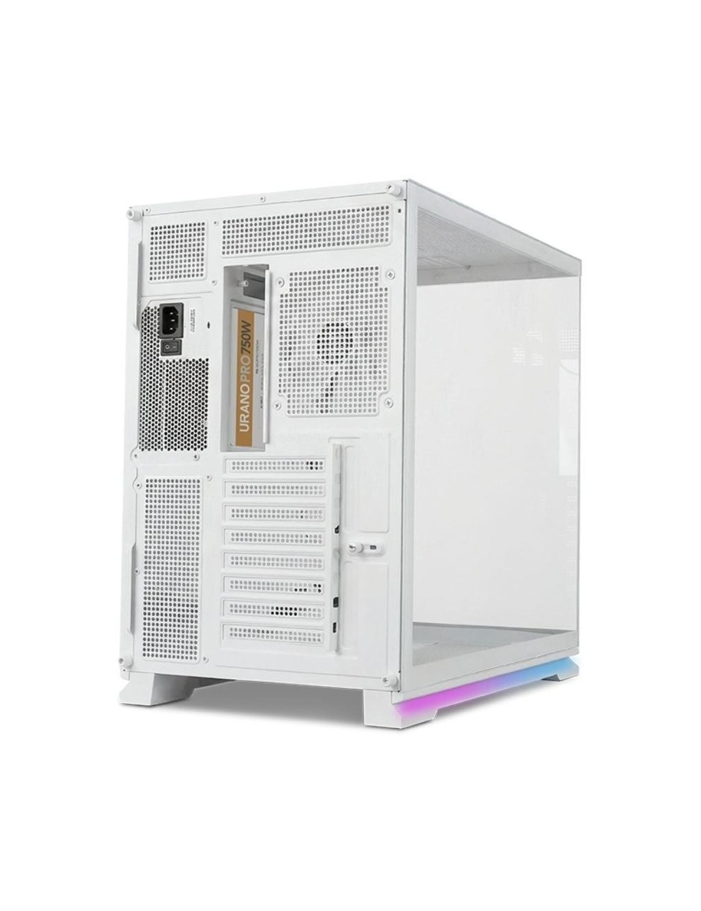 Caja Gaming Semitorre Nox Hummer Galaxy/ Blanca