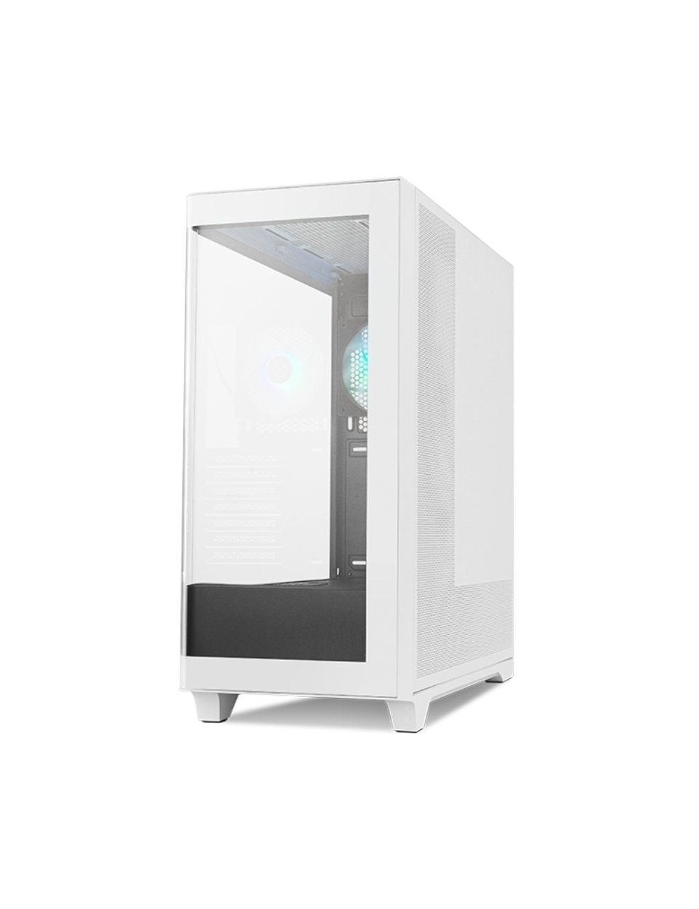 Caja Gaming Semitorre Nox Hummer ETHER/ Blanca y Negra