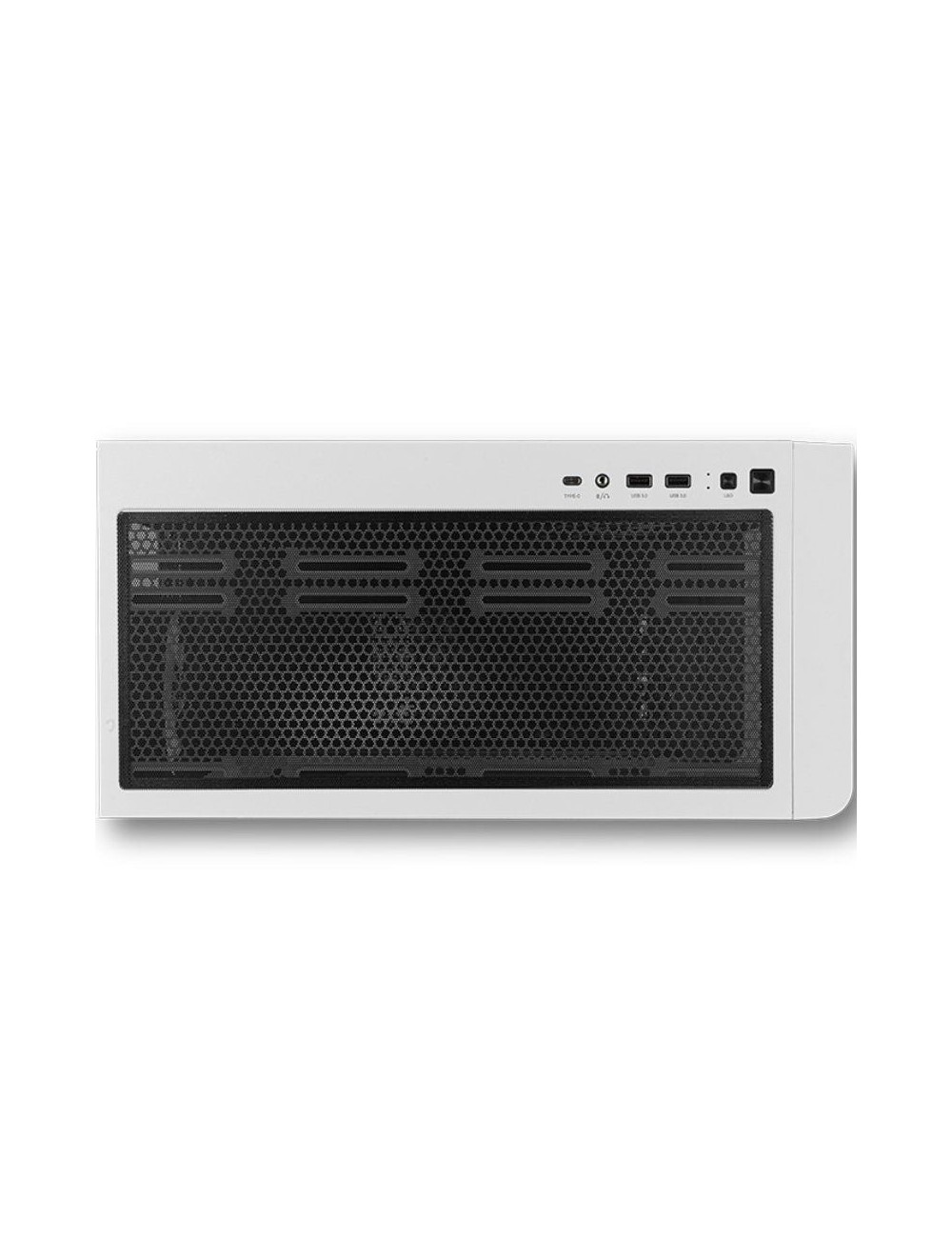 Caja Gaming Semitorre Nox Hummer ETHER/ Blanca y Negra