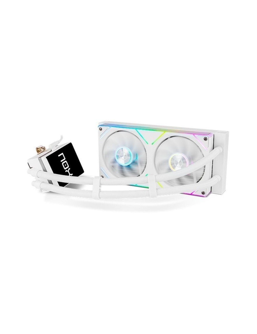 Sistema de Refrigeración Líquida Nox M-240 LCD/ Blanco