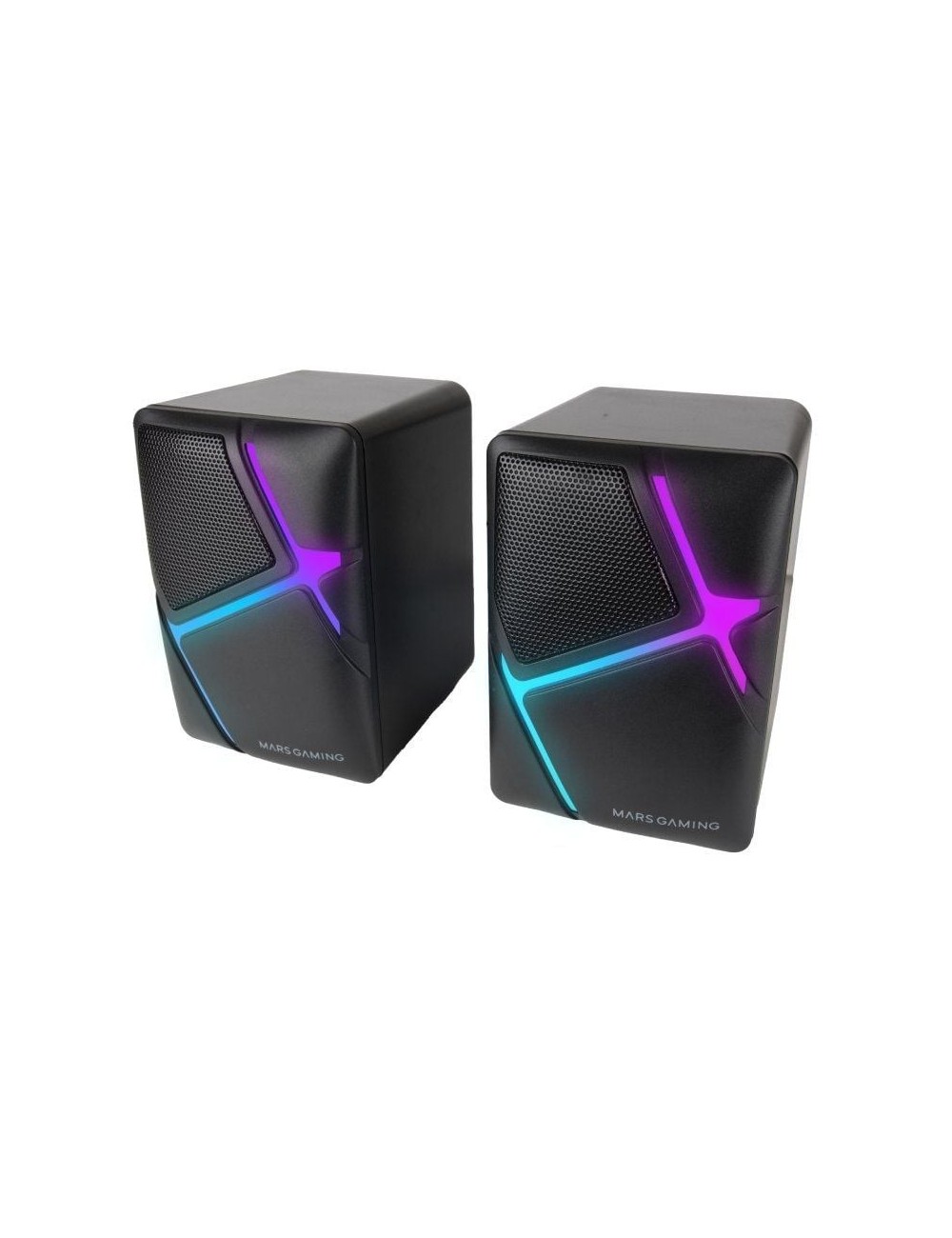 Altavoces Mars Gaming MS-H/ 10W/ 2.0/ Negros