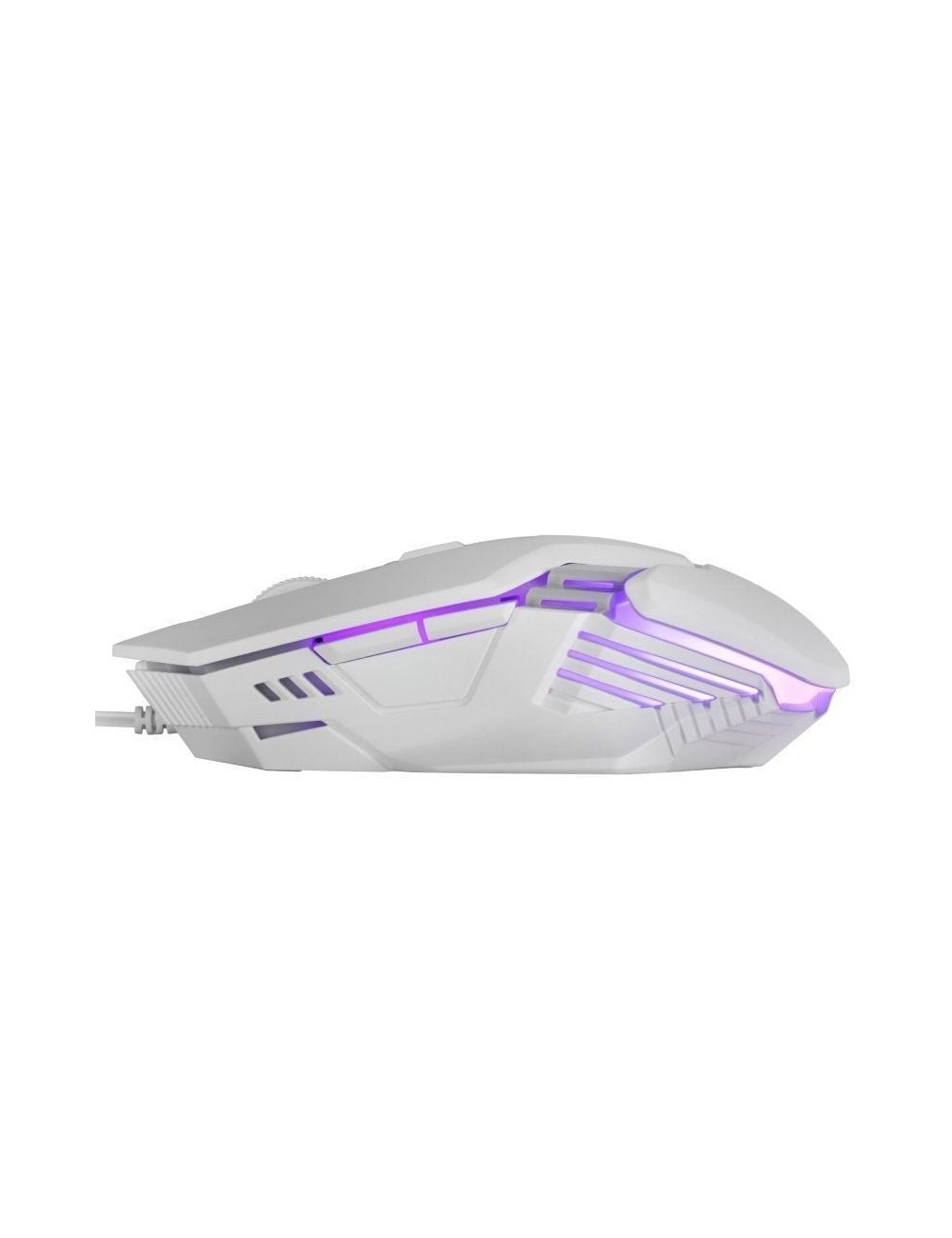 Ratón Gaming Mars Gaming MM024/ Hasta 4000 DPI/ Blanco