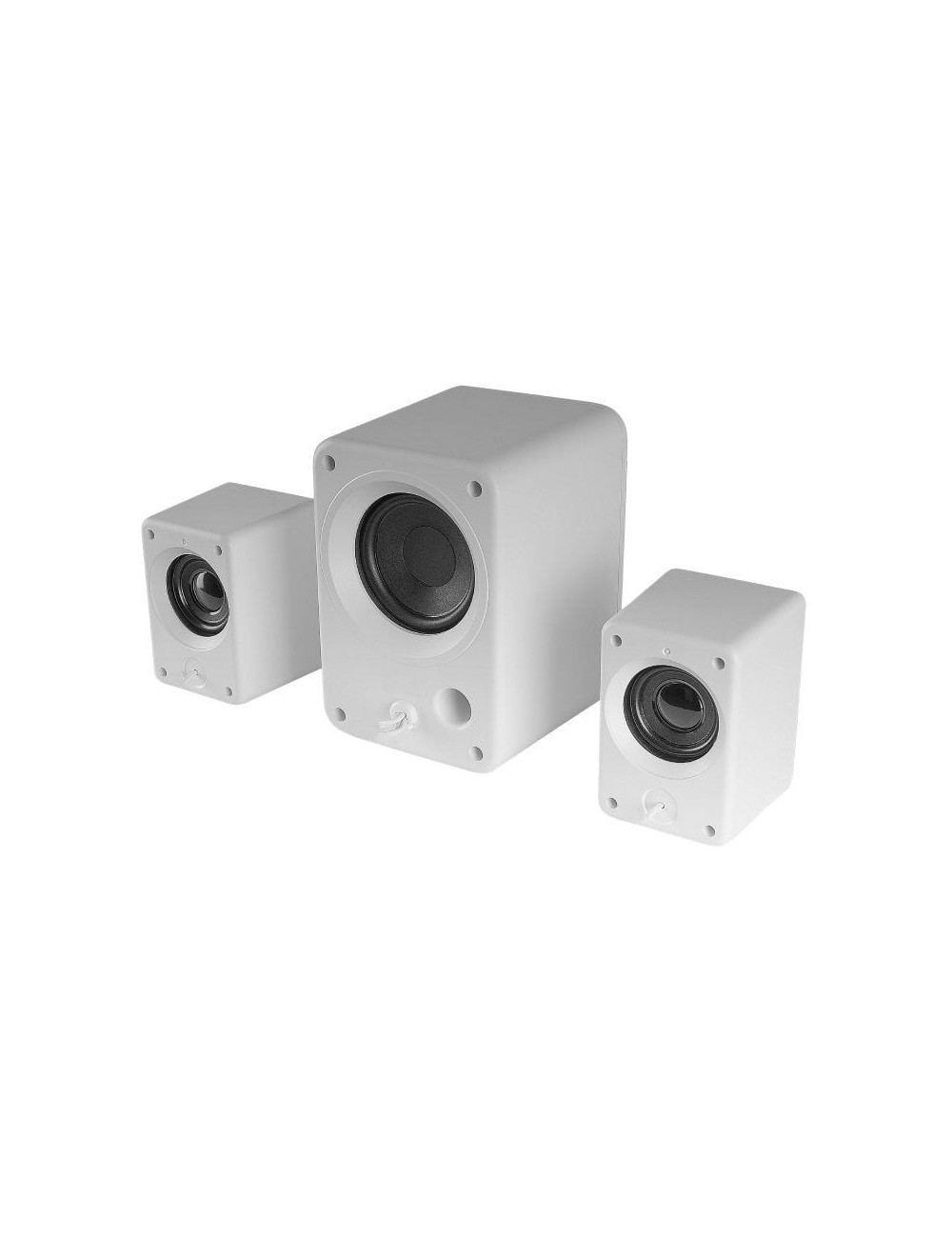 Altavoces Mars Gaming MS-H21/ 35W/ 2.1/ Blancos