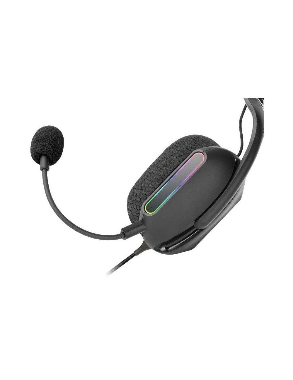 Auriculares Gaming con Micrófono Mars Gaming MH-PRO/ Jack 3.5/ USB/ Negros