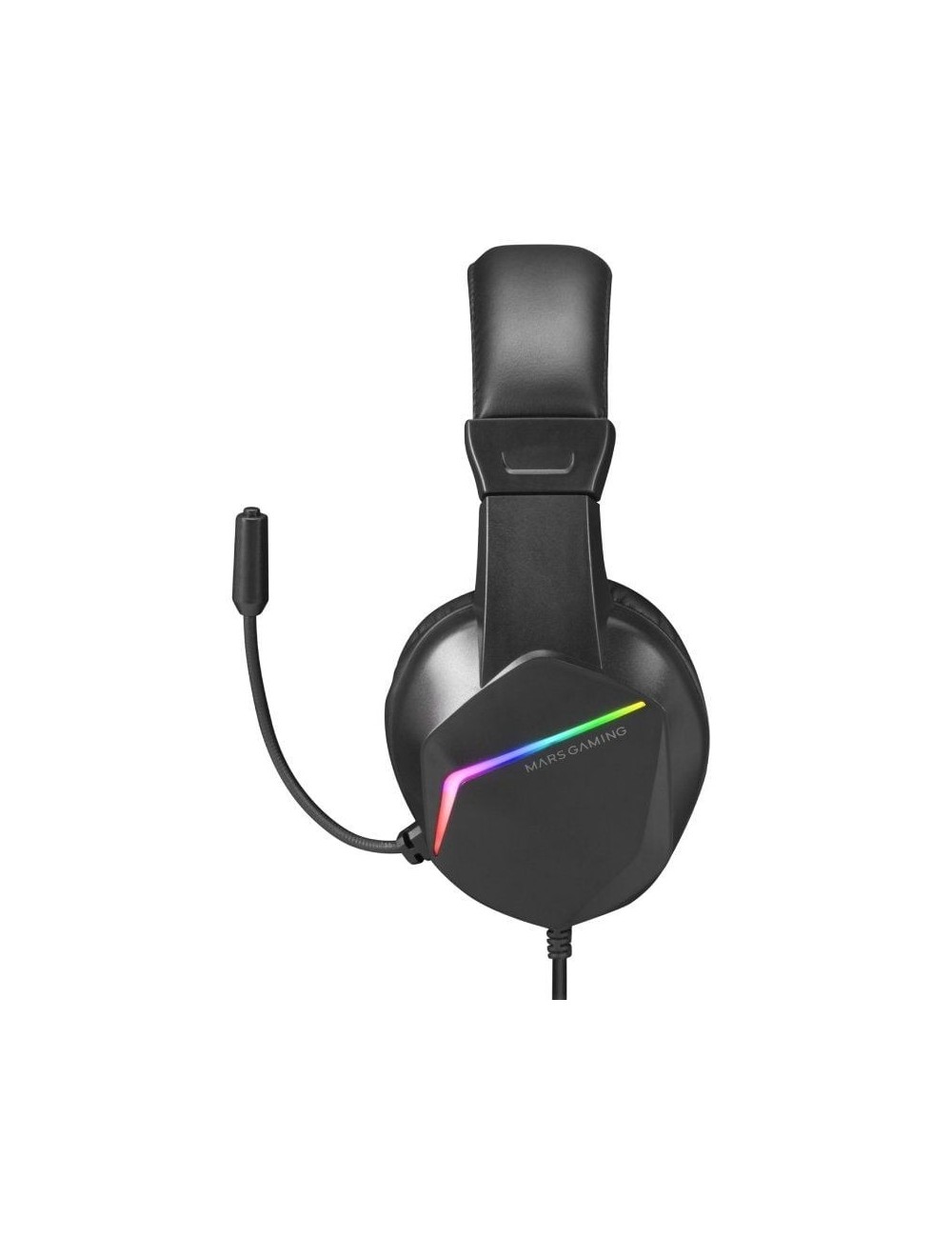 Auriculares Gaming con Micrófono Mars Gaming MH122/ Jack 3.5/ Negros