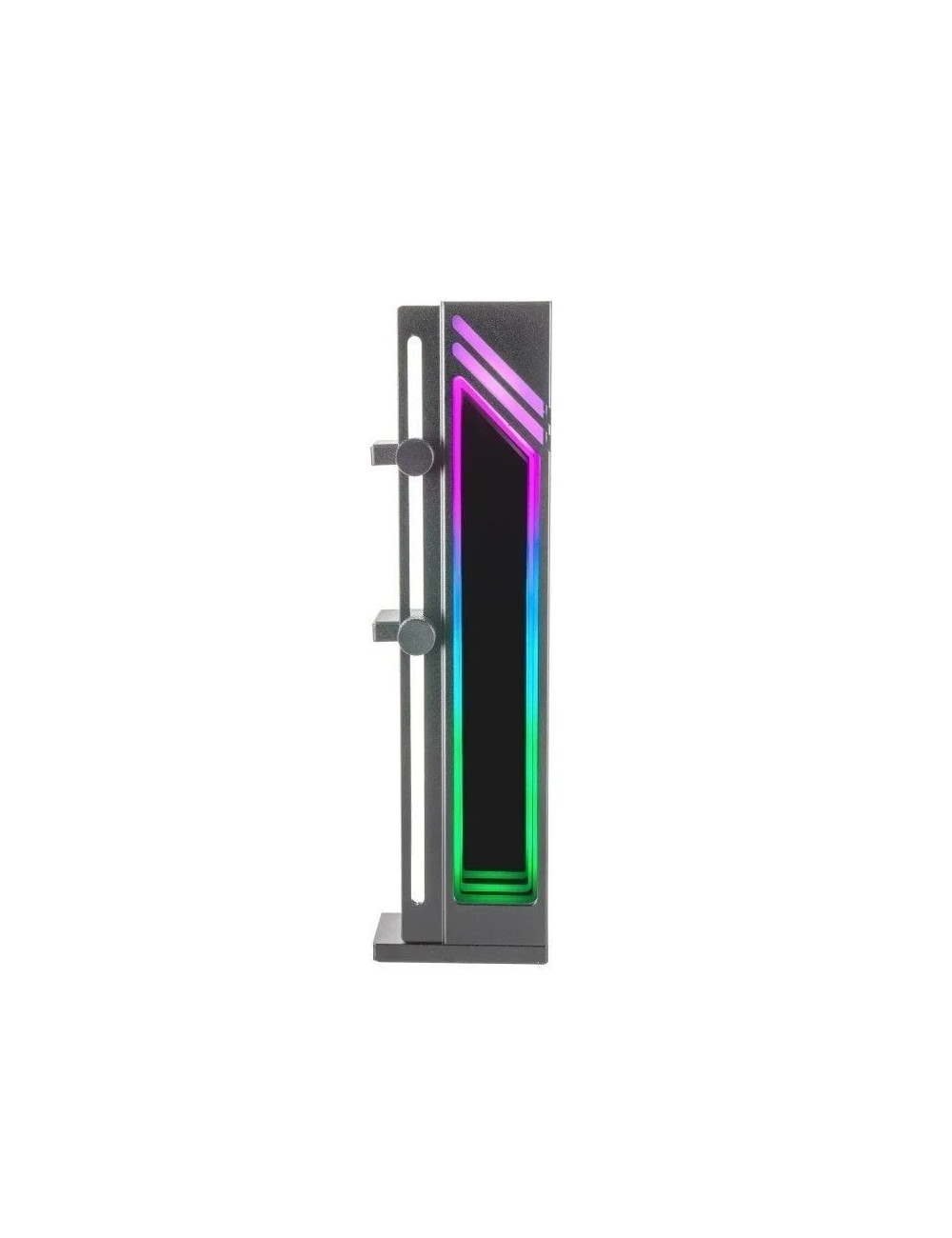 Soporte para Tarjeta Gráfica ARGB Mars Gaming MCA-GCB/ Compatibilidad Universal/ Negro