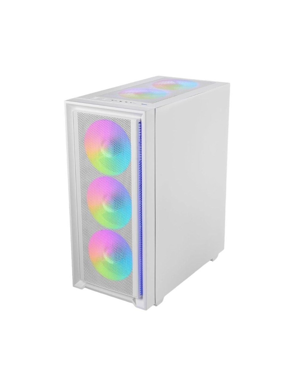 Caja Gaming Semitorre Mars Gaming MC-AIR/ Blanca
